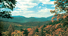 Autumn in the Blue Ridge Mountains
