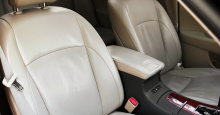 Protect seats from damaging heat